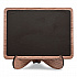 Mini Chalkboards, Black Surface, Brown Frame, 2.9 x 3.9, 10/Pack (MINICHLK)
