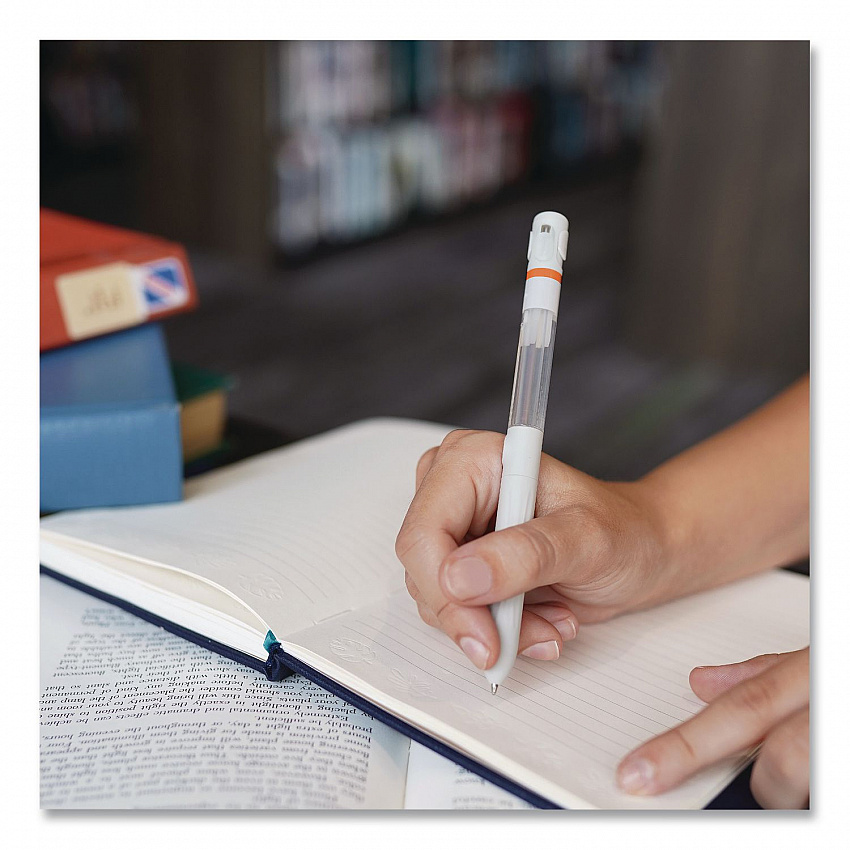 Essential Oil Blends Pen Diffuser, Citrus Grove Scent, White (112502)
