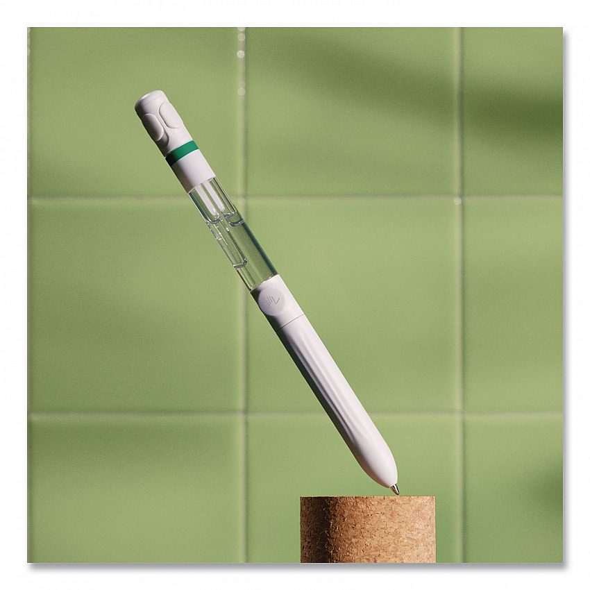 Essential Oil Blends Pen Diffuser, Walk in the Woods Scent, White (112503)
