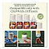 ClickWick Sunkissed Escape Essential Oil Set, Coconut Hibiscus/Desert Winds/Peach Velvet/Vanilla Tangerine, 0.25 oz Bottle (LL113008)