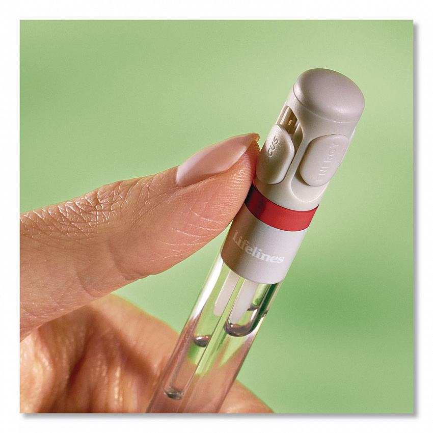 Essential Oil Blends Pen Diffuser, Apple Crisp Scent, White (LL123125)