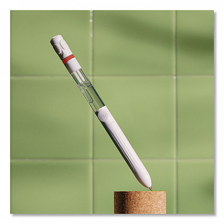 Essential Oil Blends Pen Diffuser, Apple Crisp Scent, White (LL123125)