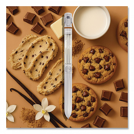 Essential Oil Blends Pen Diffuser, Chocolate Chip Cookie Scent, White (LL123126)
