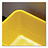 Glass Cleaning Bucket and Lid, 6 gal, Yellow (2221958)