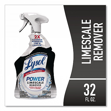Power Limescale Remover, Atlantic Fresh Scent, 32 oz Trigger Spray Bottle, 12/Carton (95816CT)