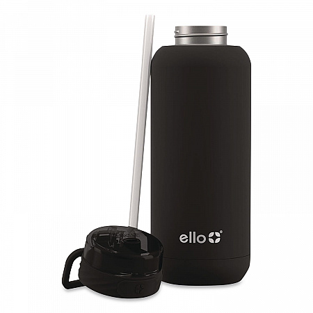 Cooper Stainless Steel Vacuum Insulated Water Bottle, 32 oz, Black (48909994006)