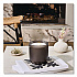 Aromatherapy Essential Oil Flameless Candle Diffuser, Fir Needle and Pine Scent Essential Oil, 5 x 5 x 5, Frosted Glass (111612)