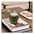 Aromatherapy Essential Oil Flameless Candle Diffuser, Grapefruit and Bergamot Essential Oil, 5.5 x 5.5 x 5.5, Olive (LL111621)