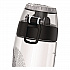 Tritan Plastic Hydration Water Bottle with Meter, 24 oz, Clear (THRHP4100CL6)