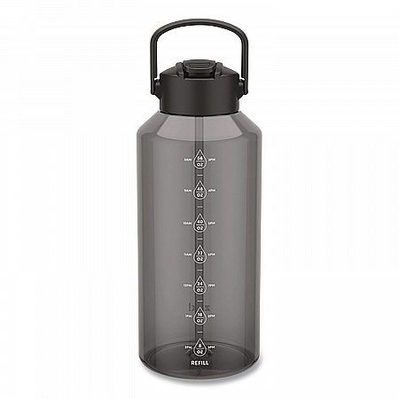 Liberty Plastic Water Bottle, 64 oz, Ebony (0015X270)