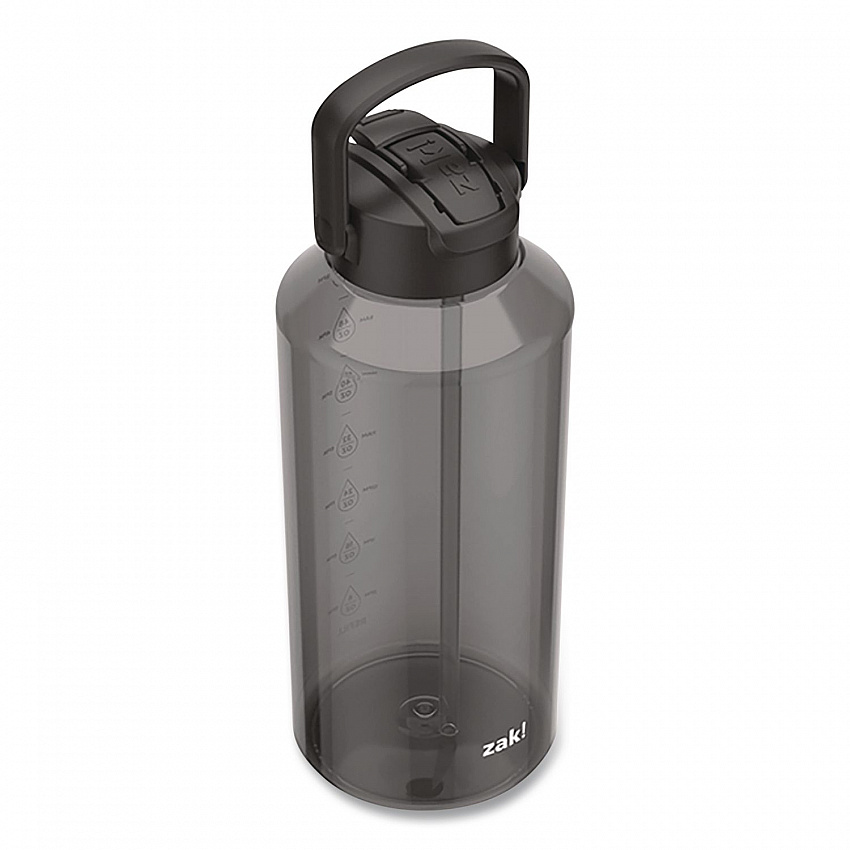 Liberty Plastic Water Bottle, 64 oz, Ebony (0015X270)