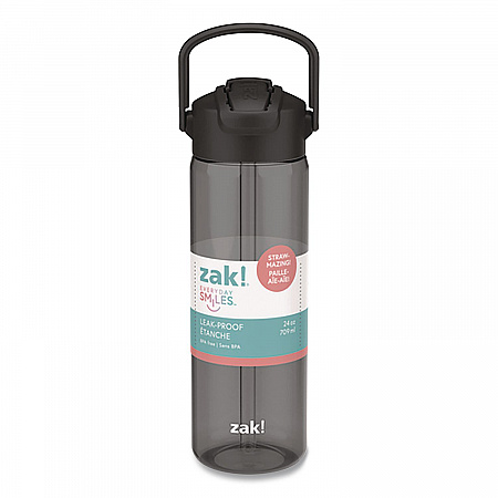 Liberty Plastic Water Bottle, 24 oz, Ebony (0015X280)