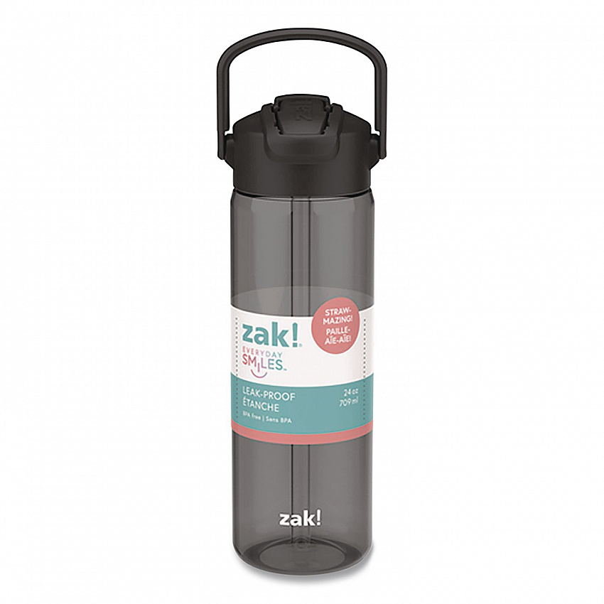 Liberty Plastic Water Bottle, 24 oz, Ebony (0015X280)