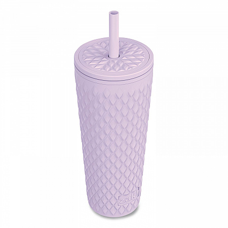 Cora Stainless Steel Double Wall Insulated Tumbler, 24 oz, Lavender (2598W620)