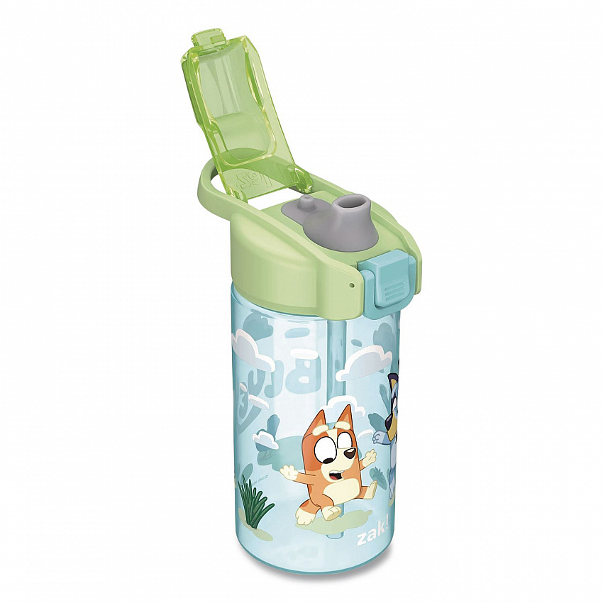 Jubilee Plastic Water Bottle, Bluey, 16 oz, Blue/Green (001000273)
