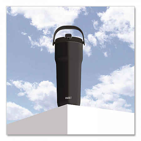 Sutton Stainless Steel Double Wall Insulated Tumbler, 30 oz, Ebony (001001608)