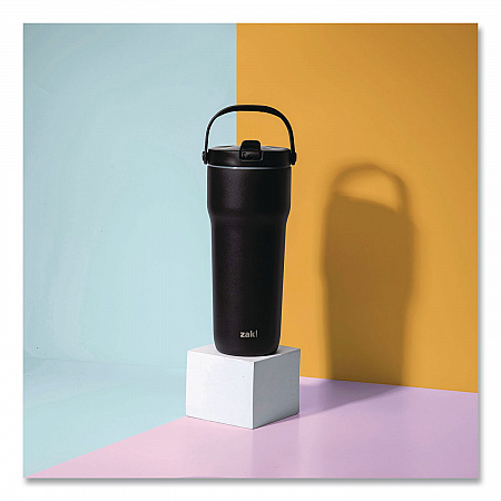 Sutton Stainless Steel Double Wall Insulated Tumbler, 30 oz, Ebony (001001608)