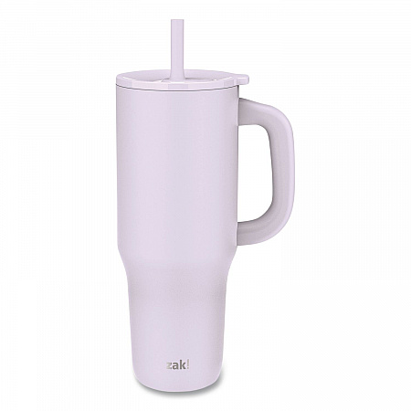 Sutton Stainless Steel Double Wall Insulated Tumbler. 40 oz, Smoky Lilac (001001610)