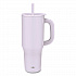 Sutton Stainless Steel Double Wall Insulated Tumbler. 40 oz, Smoky Lilac (001001610)