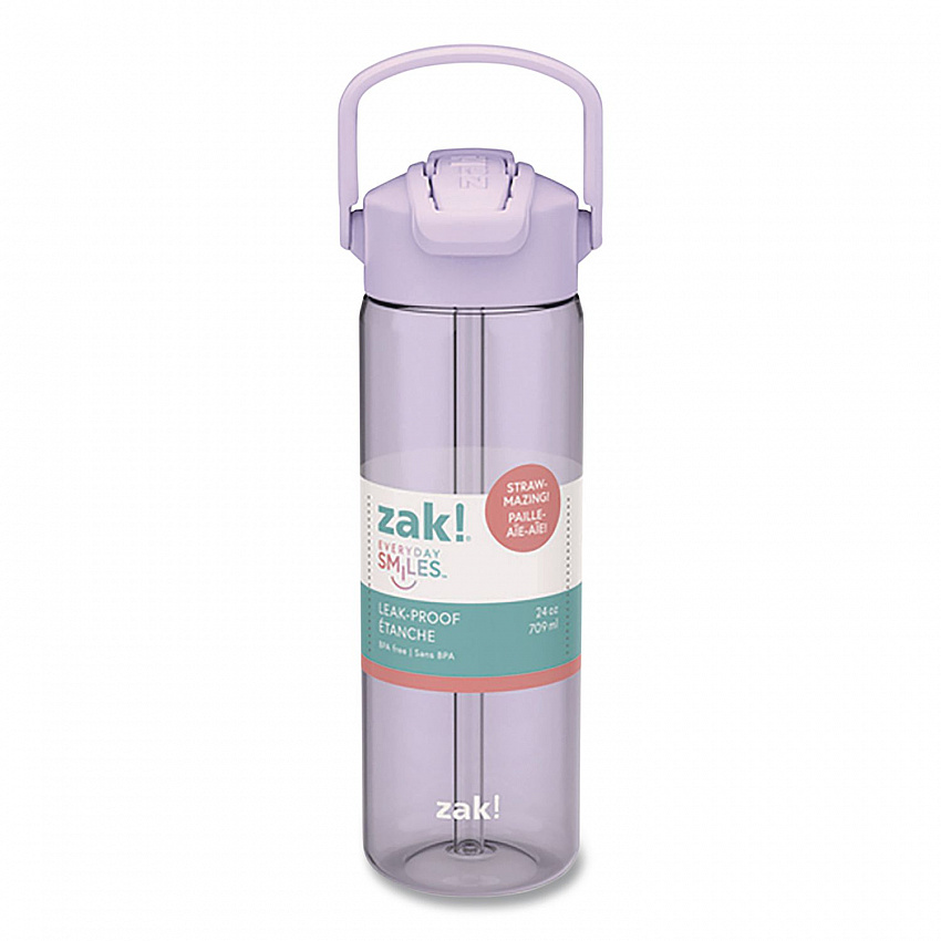 Liberty Plastic Water Bottle, 24 oz, Lavender (2598X280)