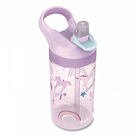 Atlantic Plastic Water Bottle, 16 oz, Fanciful Unicorn (7190T380)