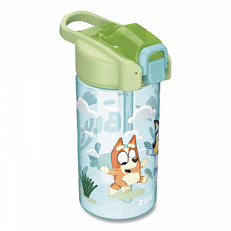 Jubilee Plastic Water Bottle, Bluey, 16 oz, Blue/Green (001000273)