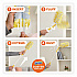 360 Heavy Duty Extendable Starter Dusting Kit, 3 Refills and One 6