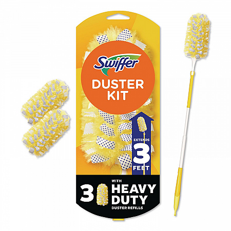 360 Heavy Duty Extendable Starter Dusting Kit, 3 Refills and One 6