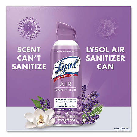 Air Sanitizer Spray, Lavender Sky Scent, 10 oz Aerosol Spray (56348EA)