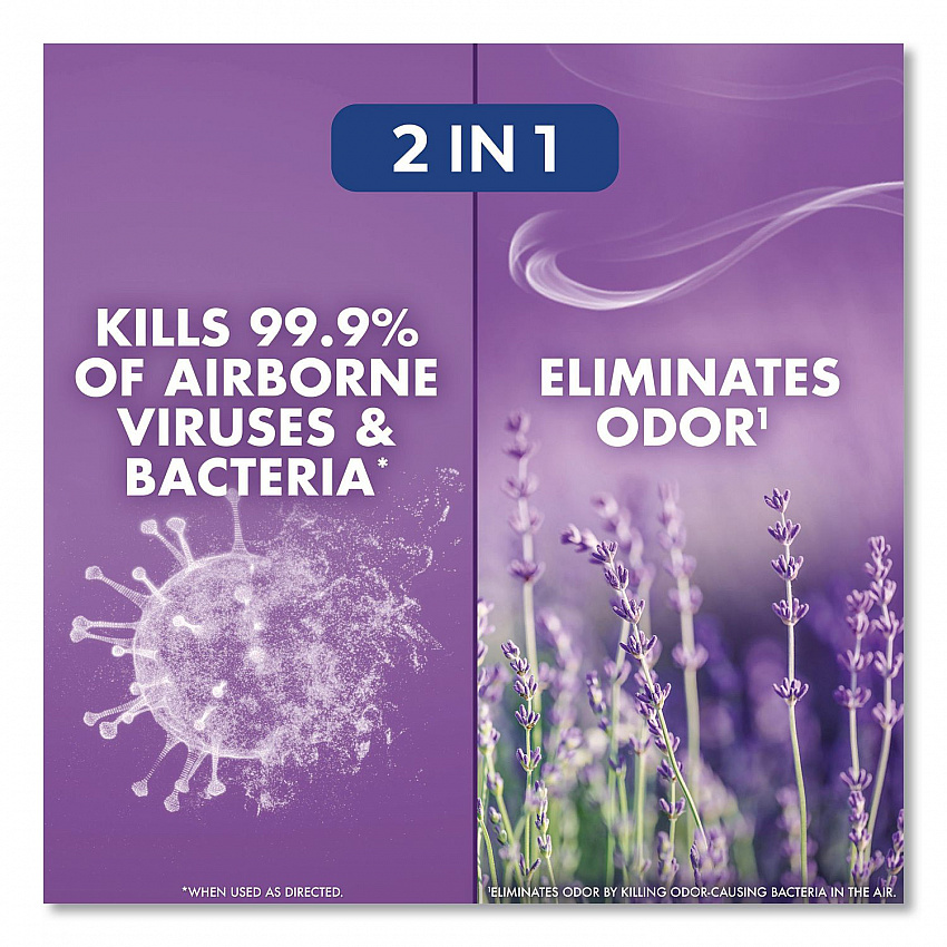 Air Sanitizer Spray, Lavender Sky Scent, 10 oz Aerosol Spray (56348EA)