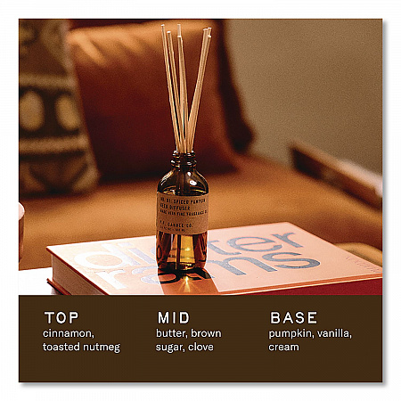 Reed Diffuser, Spiced Pumpkin, 3.5 oz, 4.25