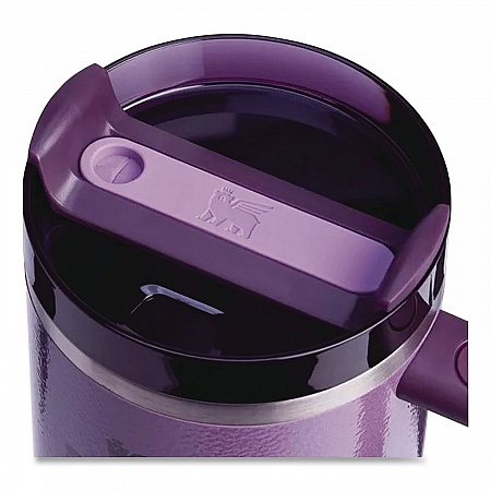 Quencher H2.0 Flowstate Stainless Steel Double Wall Insulated Tumbler, 40 oz, Hammertone Lilac (1012552061)