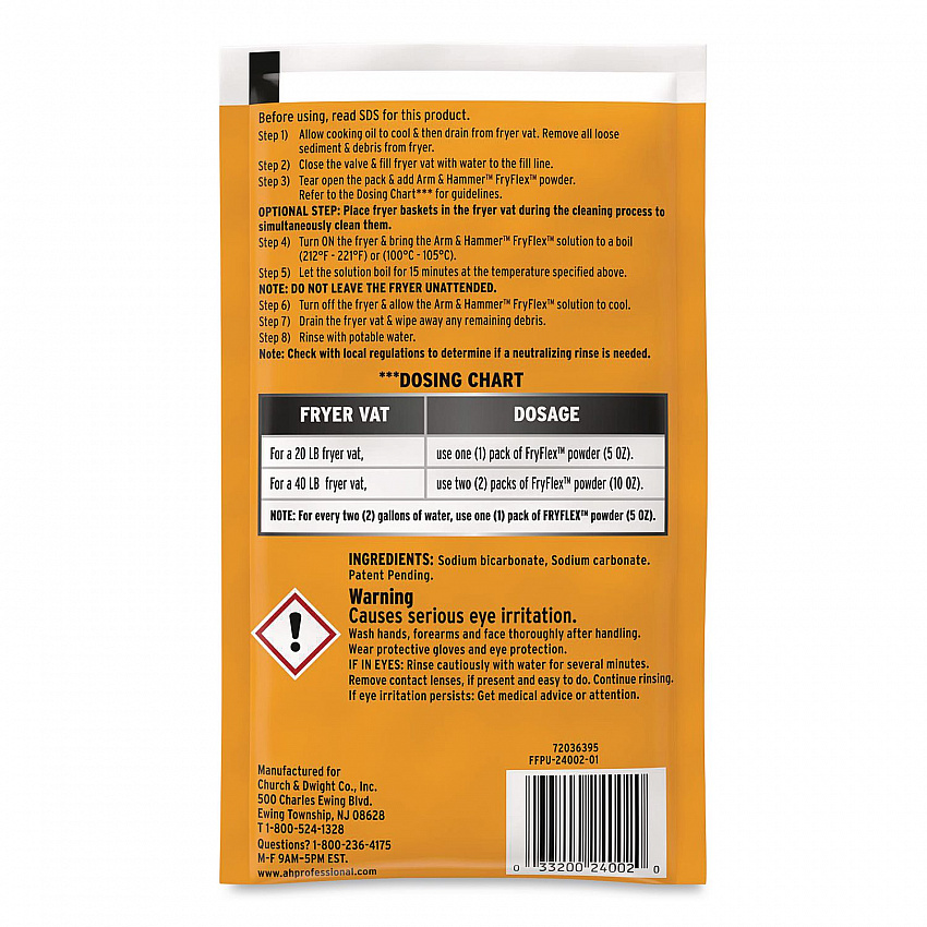 Cleaner, 5 oz Packet, 36 Packs/Carton (3320024002)