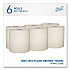 100% Recycled Hard Roll Paper Towels, 1-Ply, 8