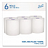 100% Recycled Hard Roll Paper Towels, 1-Ply, 8