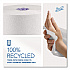 100% Recycled Hard Roll Paper Towels, 1-Ply, 8