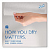 100% Recycled Hard Roll Paper Towels, 1-Ply, 8