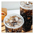 PET Lids, Fits 42 oz Stadium Cup, Clear, 600/Carton (CKCL117)