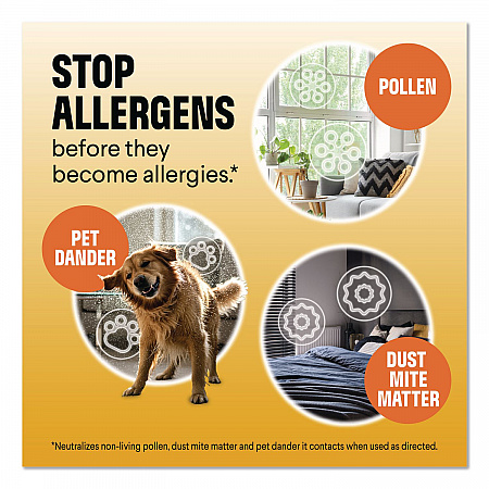 PURE Allergen Neutralizer Daily Air Spray, Citrus, 8 oz Aerosol Spray, 6/Carton (60754CT)