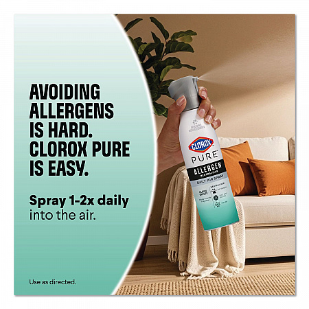 PURE Allergen Neutralizer Daily Air Spray, Clean Breeze, 8 oz Aerosol Spray, 6/Carton (60752CT)