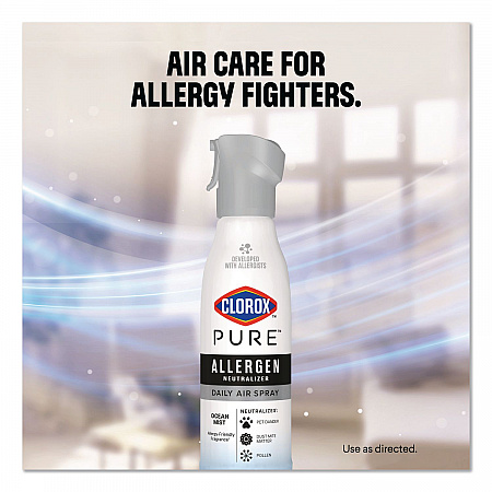 PURE Allergen Neutralizer Daily Air Spray, Ocean Mist, 8 oz Aerosol Spray, 6/Carton (60753CT)