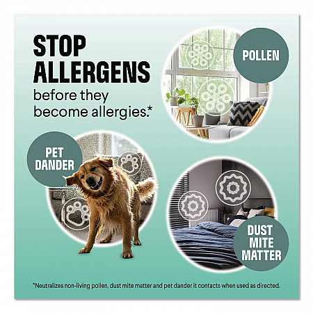 PURE Allergen Neutralizer Daily Air Spray, Clean Breeze, 8 oz Aerosol Spray, 6/Carton (60752CT)