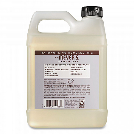 Clean Day Liquid Hand Soap Refill, Lavender Scent, 33 oz, 6/Carton (390056)