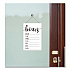 Dry Erase Business Hours Spa Style Sign, White 8 x 12 Surface (098644)