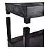 Tuffy XL Three-Shelf Utility Cart with Tub Shelves, Plastic, 300 lb Capacity, 35
