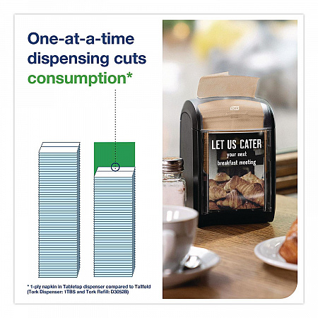 Xpressnap Interfold Dispenser Napkins, 2-Ply, 6.5 x 8.4, Natural, 720/Pack, 6 Packs/Carton (806700)