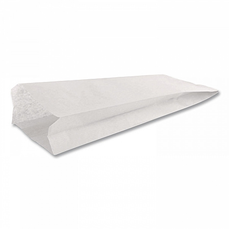 Grease-Resistant Single-Serve Hot Dog Bags, 3.5 x 1.5 x 8.5, White, 6,000/Carton (300439)