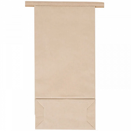 Stand-Up Window Bakery Bag, 4.75 x 2.5 x 9.5, Natural, 500/Carton (300249)