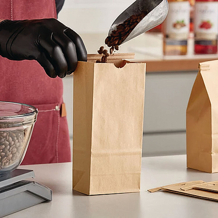 EcoCraft Coffee Bag, 3.38 x 2.5 x 7.75, Kraft, 1,000/Carton (300950)