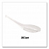Petites Mini Utensils, Spoon, Plastic, Clear, 200/Carton (APTASIA2CL)